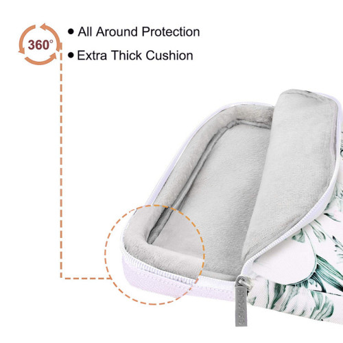 360 Protective 13-13.3 Inch Polyester Shockproof Bag Accessory Pocket Laptop Sleeve Bags for MacBook Air
