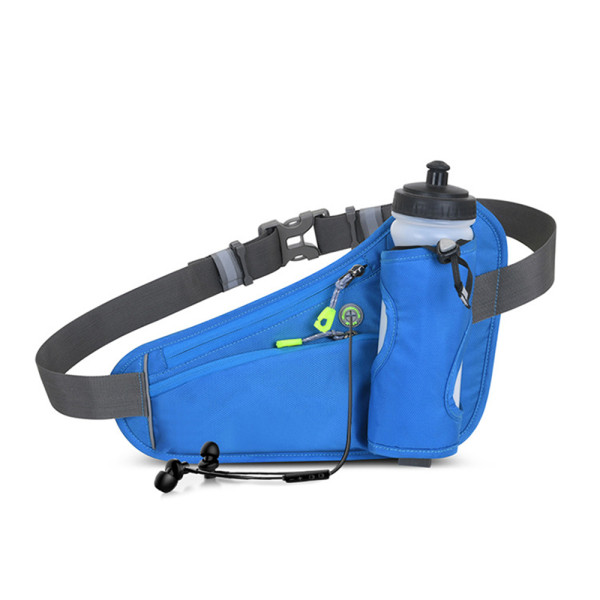 Outdoor Waterproof Hiking Cycling Running Belt Unisex Sport Fanny Pack Waist Bag With Water Bottle Holder