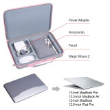 2019 New Fashion Custom Carry Case EVA Exterior hard material durable convenient neat Laptop Bags For  Macbook Air Pro