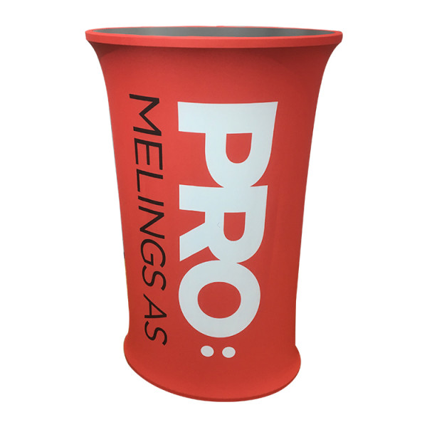 trade show portable new promotional polyester counter display stand