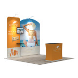 Hot sale 10FT custom aluminum portable trade show standard exhibition 3*3 booth display stands