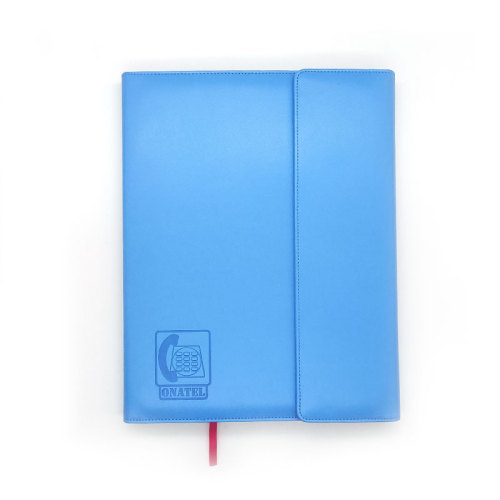 2021 Wholesale OEM Leather PU Cover Binder Daily Custom Logo Printing Planner Business Agenda