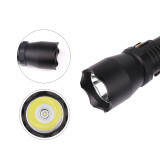 Promotion 5000 lumen Strong Light Rechargeable Long Distance LED Torch Light Emergency Flashlight