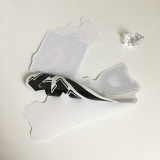 Strong Adhesive UV Resistant Clear Glass Window Sticker Custom Printed Vinyl Car Static Cling Stickers