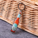 Promotion Cheap Custom Logo Sublimation Brand Souvenir Printing Bar Bulk Blank Metal Stainless Steel Card Beer Bottle Opener