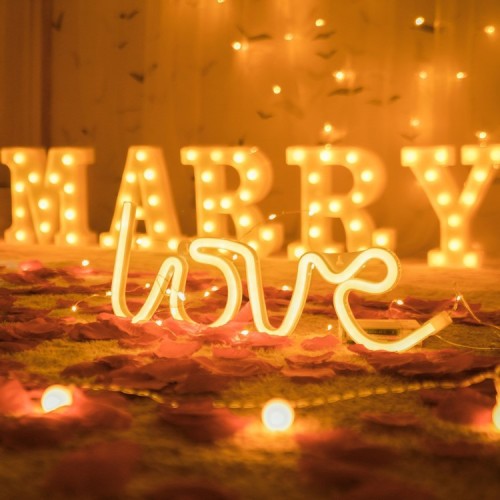 Personalized Letters Decor Custom Wall Light Led Flexible Neon Light With Custom Lighting Advertising Signs