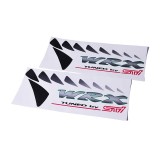 professional printed high quality UV resistant waterproof label custom bumper car sticker