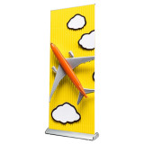 High quality 100*200 roll up advertising Easy change picture roll up banner display