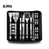 WB China Top Selling OEM Utensil Kit Multifunction Portable Outdoor BBQ Barbecue Grill Tool Set 13 Models