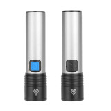1000Lumens mini T6 Camping Mini zoomable adjustable handled hunting led flashlight suit for Hog Predator Coyotes