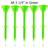 Wholesale Custom Golf Accessories Multicolour Plastic Golf Tees