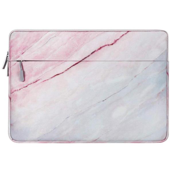 Antishcok canvas lightweight waterproof 13 14  15  15.6  inch marble print computer sleeve case storage Computer Sleeve