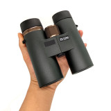 8x42 ED Binoculars Waterproof Fogproof Telescope Compact Binoculars for Adults BAK4 Roof 8.1° ± 5% 142m /425ft. 2 Years OEM&ODM