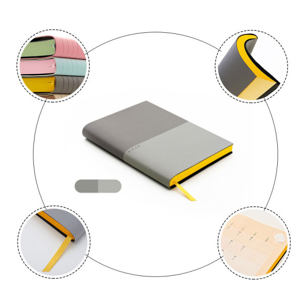 PU Color Custom Weekly Monthly Yearly Pocket Planner