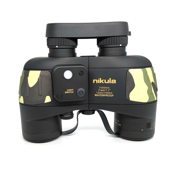 7X50 Military Standard Binoculars 10x50 12x50 Waterproof Telescope Compact Binoculars for Adults BAK4 with Nitrogen Gas Filled