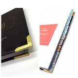 2022 Custom Printing Spiral Personalized Yearly Planner with Dividers Tabs