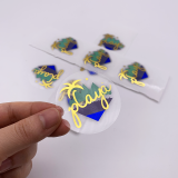 Custom Hot Sales Fast Delivery Custom Vinyl Hologram Holo Sticker Packaging