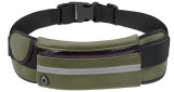 Fashion reflection waist bags phone belt bum fanny pack gym sport women ladies running belt with water bottle holder