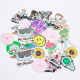 High Quality Low Moq Custom Adhesive Vinyl Cartoon Laptop Die Cut Computer Sticker