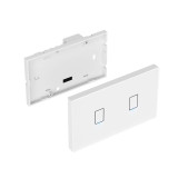 2 Way feedback Light Switch, US Standard 2GANG BroadLink Switch work with Alexa, Google Home and IFTTT