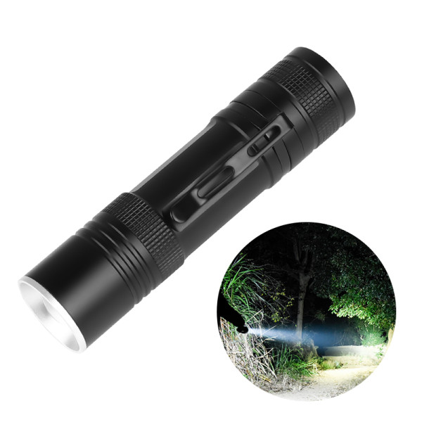 LED Handheld Flashlight Beam Distance 1000 Meter Flashlight For Outdoor