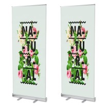Wholesale 85*200 100*200 Aluminum roll up banner China trade show stands