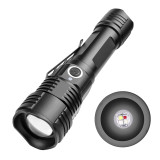 Low power reminder function white  illumination red  warning green hunting violet light check trace flashlight