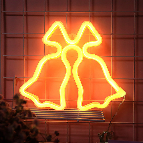 Newish Custom Hanging Bedside Neon Light Room Decoration Led Neon Light Warm Yellow Lightning Signs