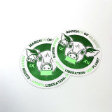 Wholesale Print Custom Vinyl Night Glow In Dark Logo Die Cut Waterproof Stickers