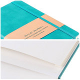 Custom Design Logo A5 Leather Hardcover Dotted Bujo Sublimation Journal Notebook