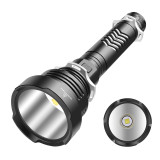 New XHP90 1000m long range led flashlight 26650/18650 battery USB zoomable 5 modes type-c charging flashlight as power bank