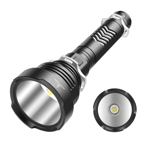 New XHP90 1000m long range led flashlight 26650/18650 battery USB zoomable 5 modes type-c charging flashlight as power bank