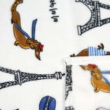 Polyester reasonable price printing warm full shine plush flannel fleece blanket