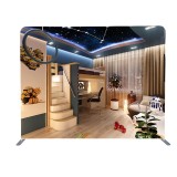 20ft collapsible exhibit displays expo fabric tension system trade show fabric backdrop