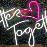 Hot Selling Custom Decorative Lighting Letters Acrylic Waterproof Led Wedding Neon Sign Party Neon Signs