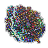 Custom Hot Sales Fast Delivery Custom Vinyl Hologram Holo Sticker Packaging