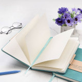 Custom Design Logo A5 Leather Hardcover Dotted Bujo Sublimation Journal Notebook