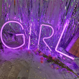Customized Size Outdoor Advertising Waterproof Neon Lighting Hanging Wall Neon Lighting Large letter Decoration Neon Light