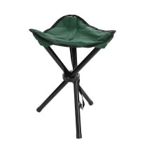 oem picnin military three legs low logo aluminum triangle tripod ultra light weight foldable camping fishing chair for kids