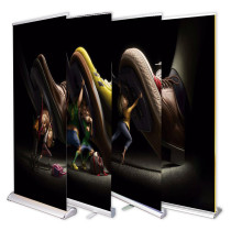 Factory Wholesale Price 850*2000mm Aluminium Advertising Retractable Roll Up Display Banner Stand