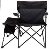 OEM outdoor portable luxury best lightweight quad parts foldable fishing camping chair with cooler bag for picnic