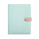 Custom Print Refill A5 6 Ring Binder Pu Leather Cover 2022 Planner with Stickers