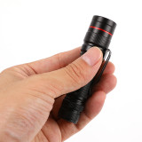 New rechargeable led flashlight zoomable promotional mini flashlight pussy