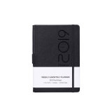 Academic Year Weekly & Monthly Planner Refill Leather Planner