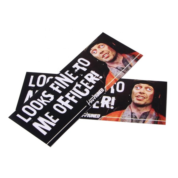 customized waterproof adhesive vinyl sticker and vinyl adhesive sticker produced