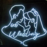 Wholesale Indoor And Outdoor Creativity Decoration Acrylic Neon Sign Custom Led Neon Sign For Wedding
