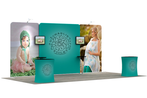 3x6 Aluminium tube Standard 3x3 Size Exhibition Booth for trade show