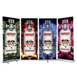 Factory Wholesale Price 850*2000mm Aluminium Advertising Retractable Roll Up Display Banner Stand