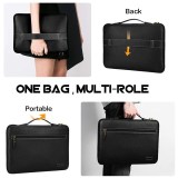 Premium Leather 12-13.5 inch Laptop Sleeve Case Cover Bag for MacBook Pro
