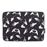 16 inch Laptop Sleeve Bag Printing Flower Notebook Protective Bag Carrying Case Compatible for MacBook 16inch